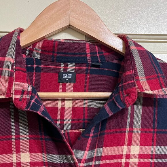 Uniqlo Plaid Flannel Shirt - Picture 3 of 3